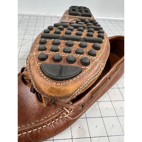 Cole Haan Gunnison Brown Slip On Driver Moccasins Loafers Men's Size 8.5 VG - Picture 10 of 10